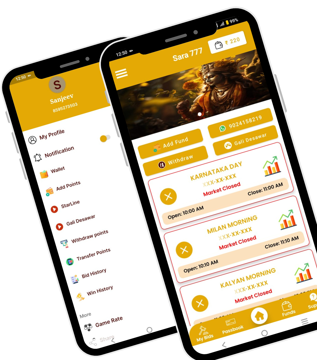 Gama 567  Result Online